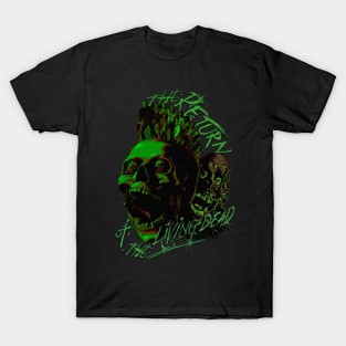 The Return Of The Living Dead, Retro Horror, (Version 1) T-Shirt